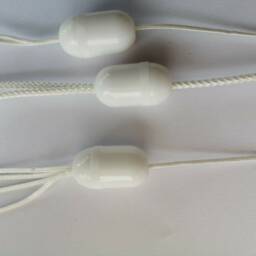 1 X White Roman Blind Cord Joiner/Connector - thumbnail 2