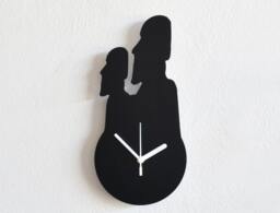 Moai Statue Easter Island Wall Clock Monument - thumbnail 1