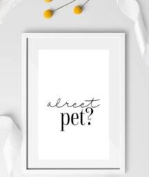 Alright Bab Print, Alreet Pet Ay Up Me Duck Typography Print/New Home Gift Wall Hallway Brummie - thumbnail 2