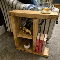 "14.5cm Narrow Rustic Solid Wood " - thumbnail 2
