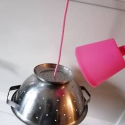 Original Kitchen Lamp Unique For The Country Upcycling Ancient Sieve in Shabby Chic Look Piece - thumbnail 3