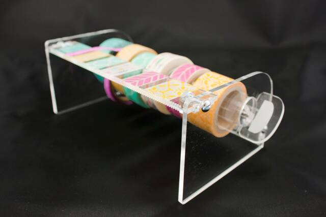 Handmade Acrylic Washi Tape Dispenser - Regular Size - image 1