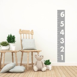 Ruler Growth Chart Wall Decal, Children's Measuring Stick For Wall, Kids Measurement Chart, Playroom Height Preschool - thumbnail 3