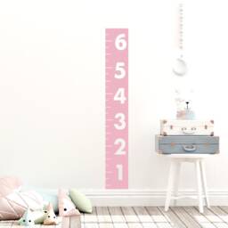 Ruler Growth Chart Wall Decal, Children's Measuring Stick For Wall, Kids Measurement Chart, Playroom Height Preschool - thumbnail 2