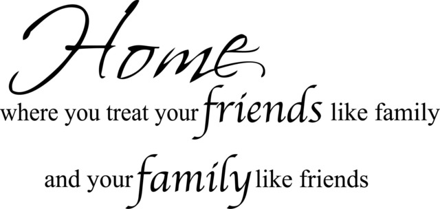 Home Where You Treat Your Friend Printable Wall Art