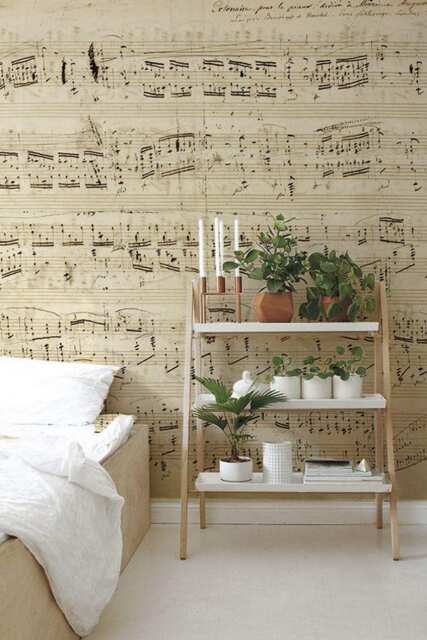 Chopin Polonaise Removable Wallpaper, Repositionable, Self Adhesive, Wall Decor, Mural, Reusable, Classic, Mural #89 - image 1