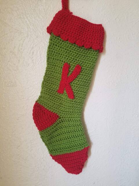 Crochet Christmas Stocking - image 1