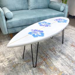 Hibiscus Surfboard Coffee Table 48 - thumbnail 3