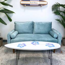Hibiscus Surfboard Coffee Table 48 - thumbnail 4