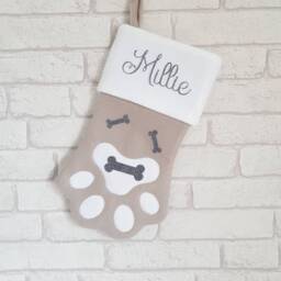 Pet Christmas Stocking~Cat Stocking~Dog Stocking~Christmas Decorations~xmas Stocking~Pet Gifts - thumbnail 2