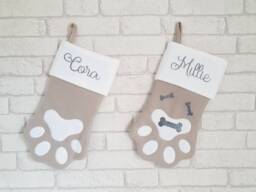 Pet Christmas Stocking~Cat Stocking~Dog Stocking~Christmas Decorations~xmas Stocking~Pet Gifts - thumbnail 1