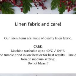 Happy Fall Linen Pillow Cover, Autumn Fall Pillow, Thanks Giving Haloween - thumbnail 4