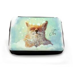 Pencil Case Fox With Name Fm129