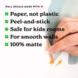 Nordic Forest Small Animals Wall Decals, Plastic-Free Kids' Room Stickers - thumbnail 4