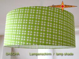 Lamp Shade Green Check Sascha ??45 cm Checkered Lamp - thumbnail 2