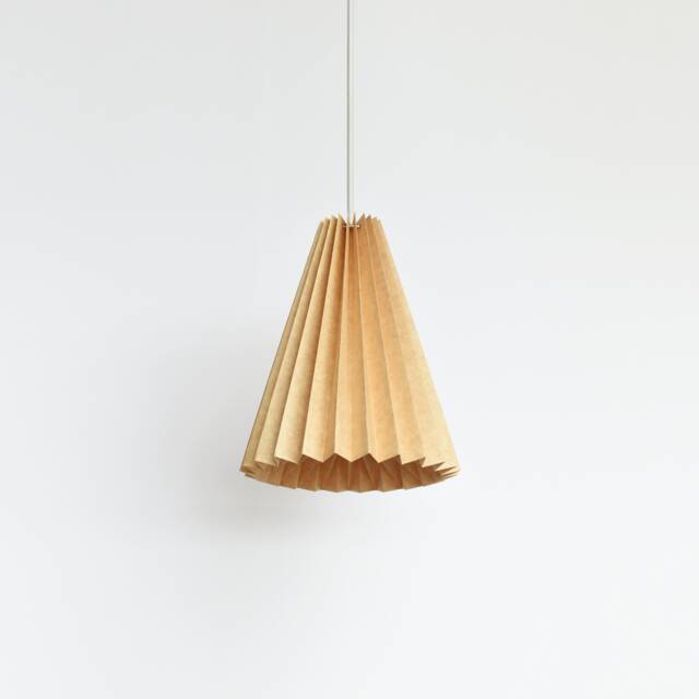 Brownfolds Brown Paper Origami Lampshade Tipi Mini Single Pack - image 1