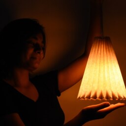 Brownfolds Brown Paper Origami Lampshade Tipi Mini Single Pack - thumbnail 3