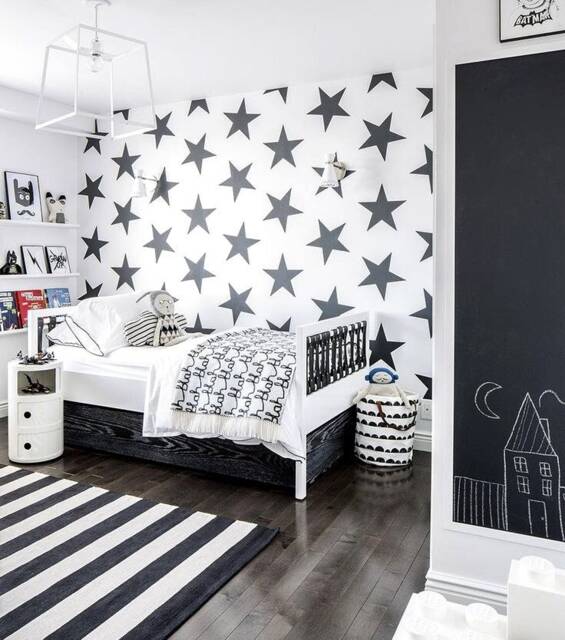 Confetti Star Vinyl Wall Decal - Nursery Room Decor - image 1