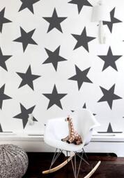 Confetti Star Vinyl Wall Decal - Nursery Room Decor - thumbnail 2