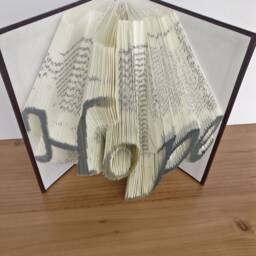 Hope - Folded Book Art Aa Big Book, Alcoholics Anonymous Gift - thumbnail 4