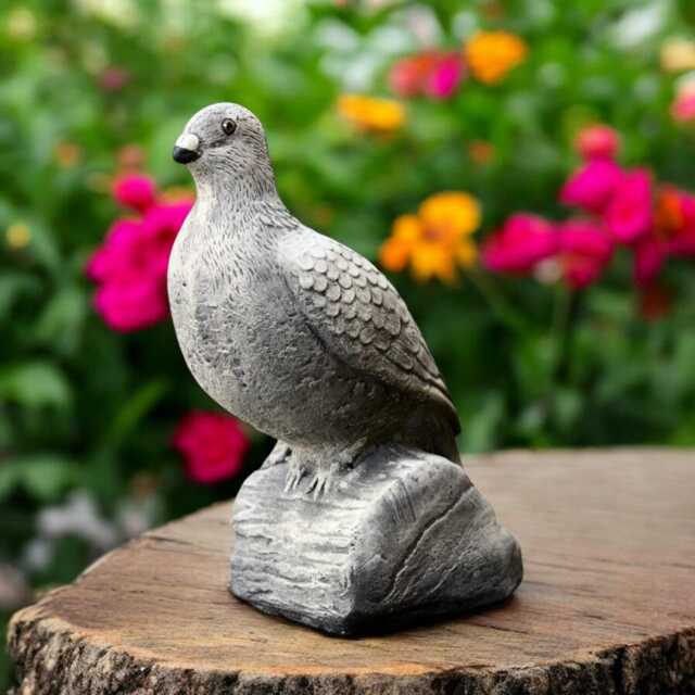 Concrete Dove Statue Stone Bird Figurine Cement Pigeon Sculpture Outdoor Garden Ornament Peace Decor Yard Art Handmade Lover Gift - image 1