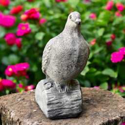 Concrete Dove Statue Stone Bird Figurine Cement Pigeon Sculpture Outdoor Garden Ornament Peace Decor Yard Art Handmade Lover Gift - thumbnail 3