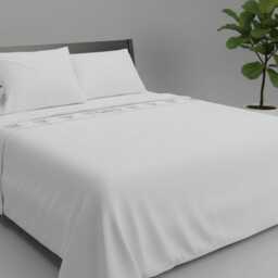 Floral Embroidery Cotton Bed Sheets - Personalized Linen With Monogram & Vintage Lace - thumbnail 2