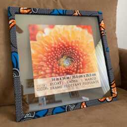 Custom Fabric Photo Frame- Personalized Picture Frame - Unique Home Decor 4??6, 5??7 & 8??10 Sizes - thumbnail 3
