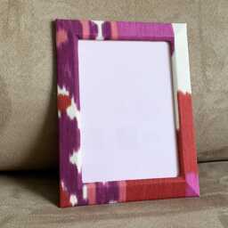 Custom Fabric Photo Frame- Personalized Picture Frame - Unique Home Decor 4??6, 5??7 & 8??10 Sizes