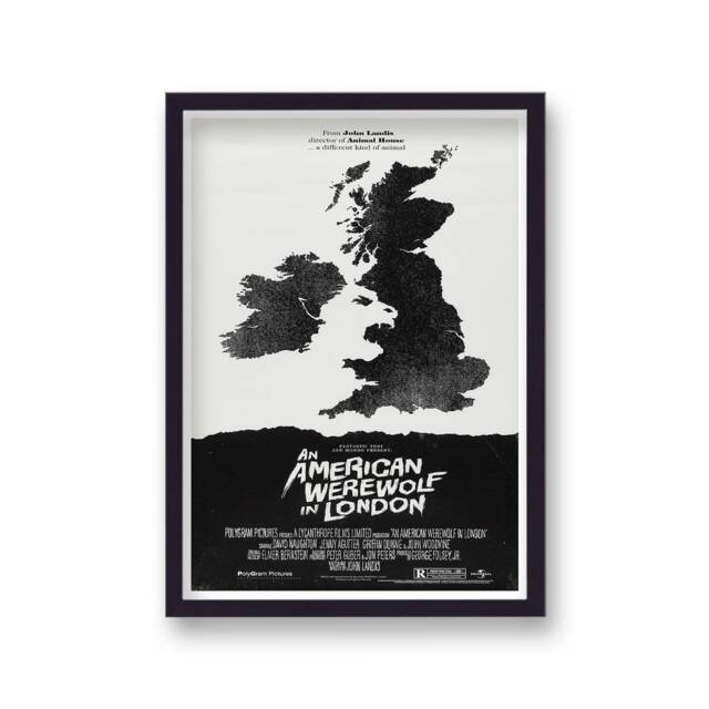An American Werewolf in London Reimagined Movie Poster