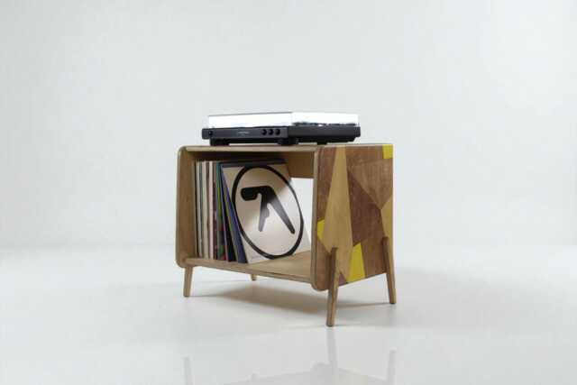 Modern Vinyl Storage, Record Player Stand - Limited Edition Furniture, One Of A Kind - image 1