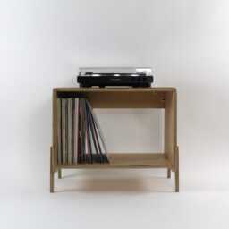 Modern Vinyl Storage, Record Player Stand - Limited Edition Furniture, One Of A Kind - thumbnail 3
