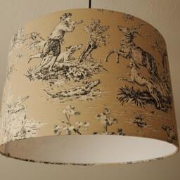 "Lampshade ""Toile De Jouy" - thumbnail 2