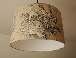 "Lampshade ""Toile De Jouy" - thumbnail 1