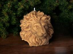 Unique Lion Head Candle Coffee Shop Scented, Dad Husband Boyfriend - Gifts For Him - thumbnail 1