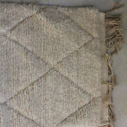Custom Runner Moroccan Hand Knotted Runner Rug, Wool Rug Shaggy Authentic Moroccan Rug, Fluffy Rug - thumbnail 3