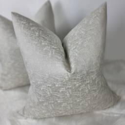 John Lewis Textured Satin Cushion Cover Champagne Colourway Double Sided Glamorous Boutique Style Modern Sofa Bed Pillow Cover - thumbnail 4