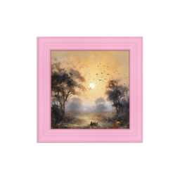 A1 A3 A2 A4 A5 White Black Picture Frames, Gold Silver Pink Red Green Purple Flake Photo Classic Style Square Frames - thumbnail 2