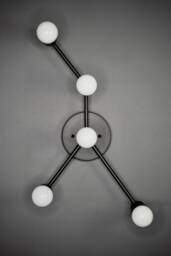 Cancer Zodiac 5 Light Modern Industrial Vanity Mid Century Bathroom