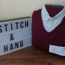 Personalised Shirt Memory Cushion, Pillow Made From Loved Ones Clothing, in Memory, Dad, Grandad, Brother, Uncle, Son, Keepsake - thumbnail 3