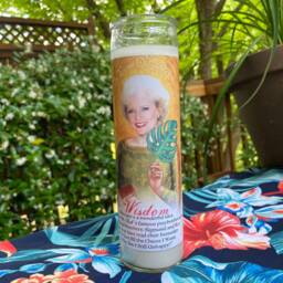 Golden Girls Rose Prayer Candle - thumbnail 2