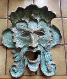 Fountainhead in Bronze. Other Metals Options Brass, Marble, Pewter