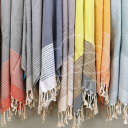 Turkish Towel , Beach Towel, Cotton Turkish Large Bath Towels, Throw Bridesmaid Gift, Hammam Towel - thumbnail 3