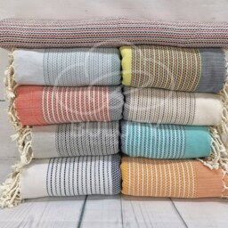 Turkish Towel , Beach Towel, Cotton Turkish Large Bath Towels, Throw Bridesmaid Gift, Hammam Towel - thumbnail 4