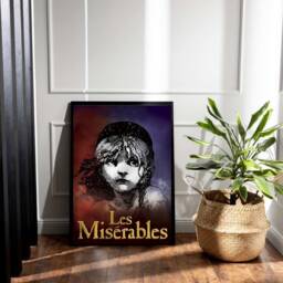 Les Miserables Musical Print, Theatre Poster, Broadway Theater London West End Show Wall Art Christmas Gift For Fans - thumbnail 2