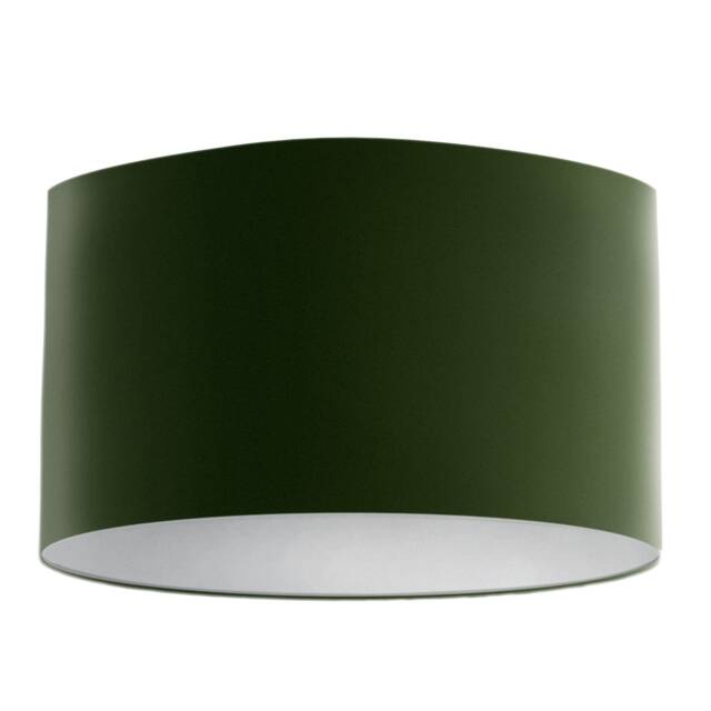 Velvet Lampshade - Forest Green With White Lining, Handmade Lampshades, Table Lamp Shade - image 1