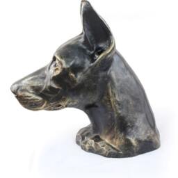 Doberman - Cropped, Dog Big Head Statue, Limited Edition, Artdog - thumbnail 4