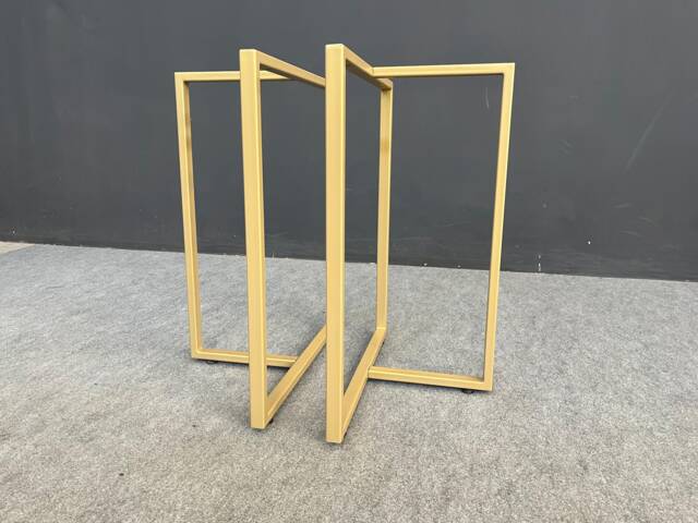 "Metal Dining Table Legs - 28"" X 23"" 11" - image 1