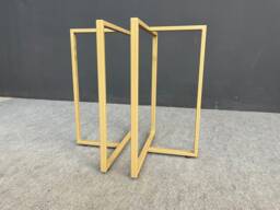 "Metal Dining Table Legs - 28"" X 23"" 11"