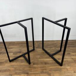 "Metal Dining Table Legs - 28"" X 23"" 11" - thumbnail 2